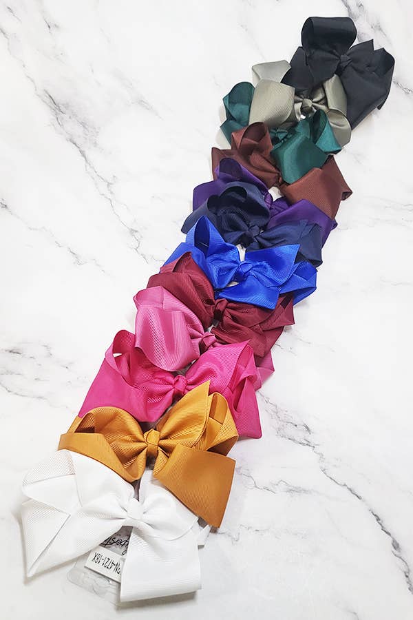 Cheer Hair Clip Bow