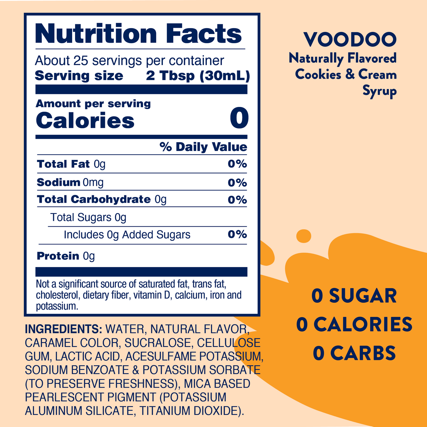 Sugar Free Voodoo Syrup