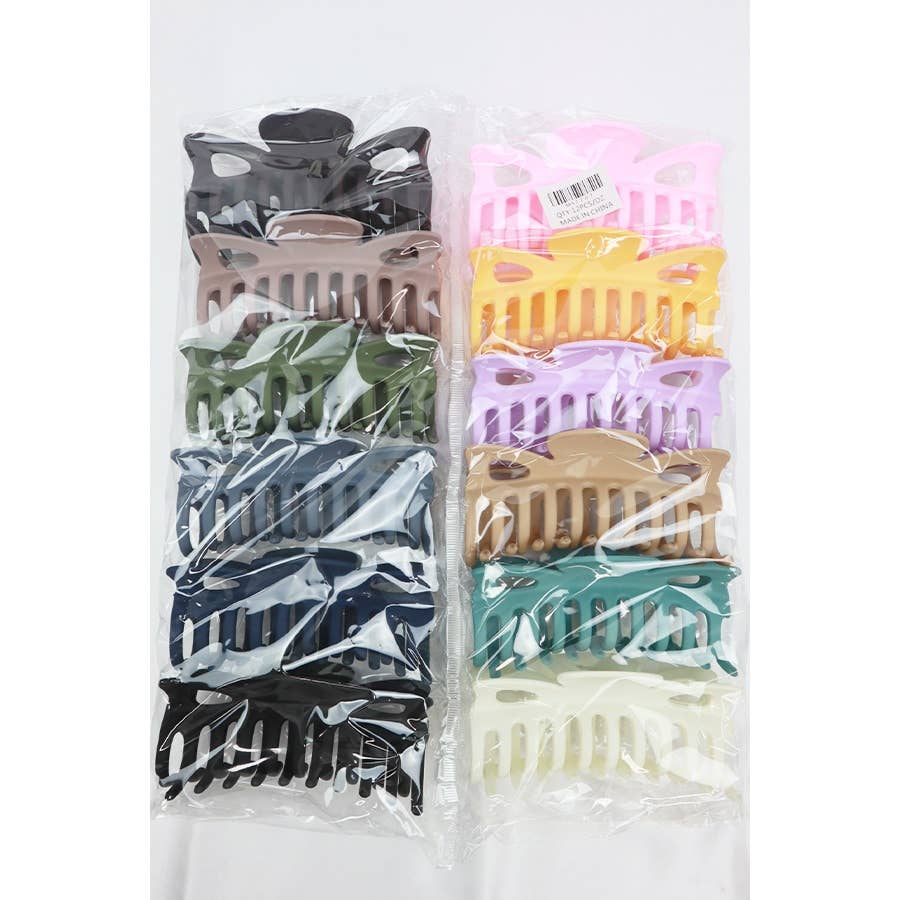 Matte Jumbo Hair Claw