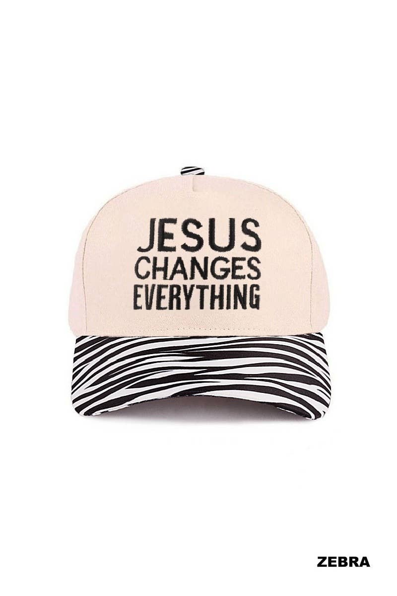 Jesus Changes Everything Hat