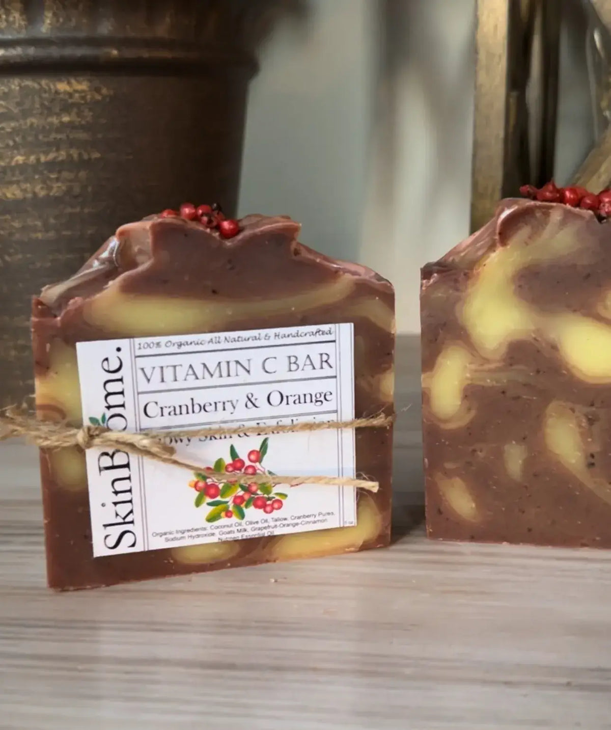 Cranberry & Orange Soap Bar