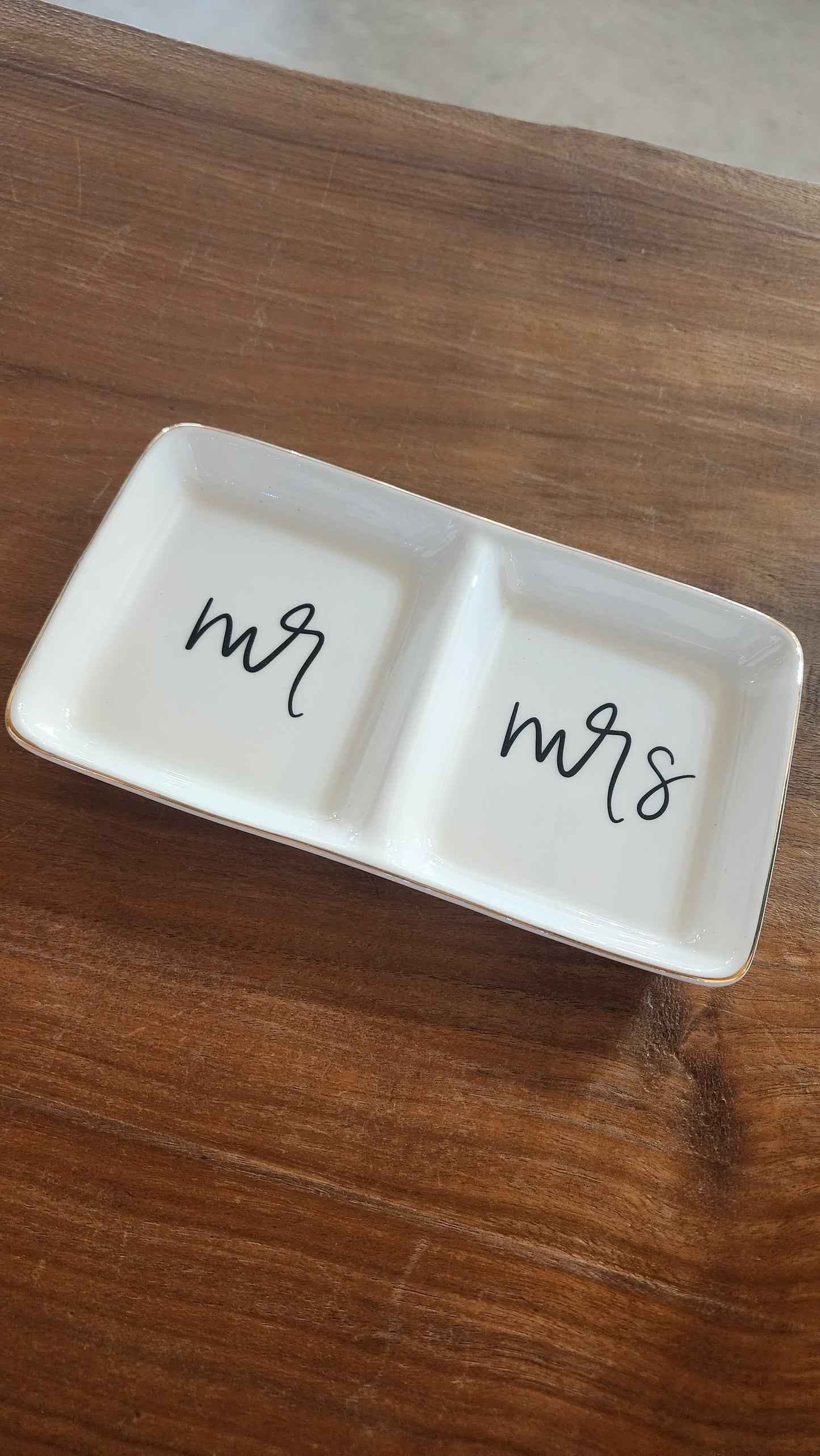 His & Her Ring Dish