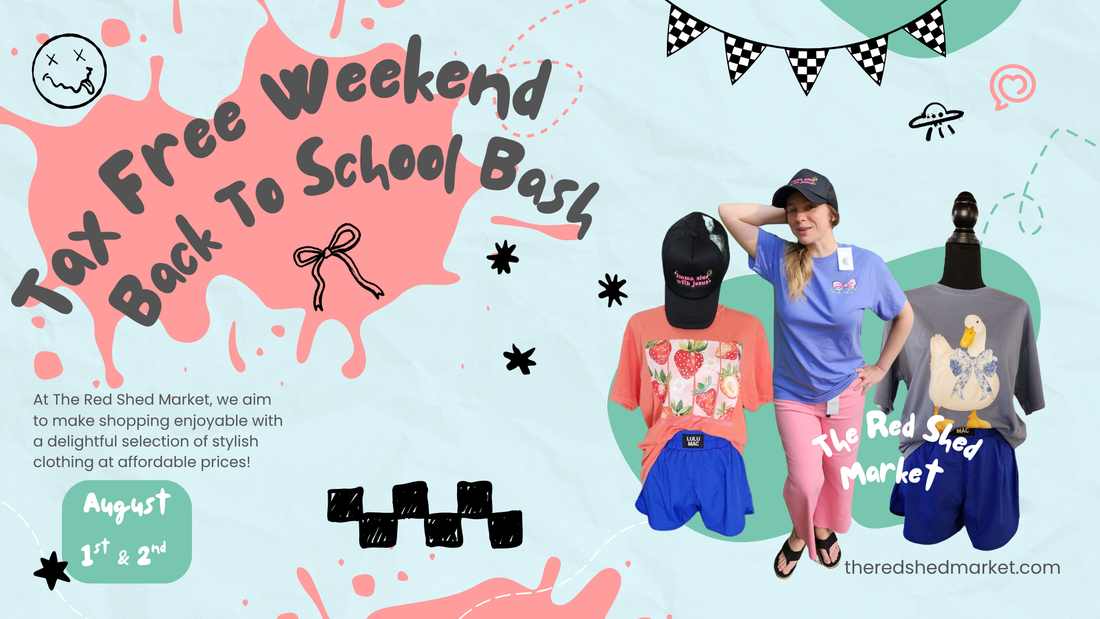 Back To School Shopping Bash For Tax Free Weekend