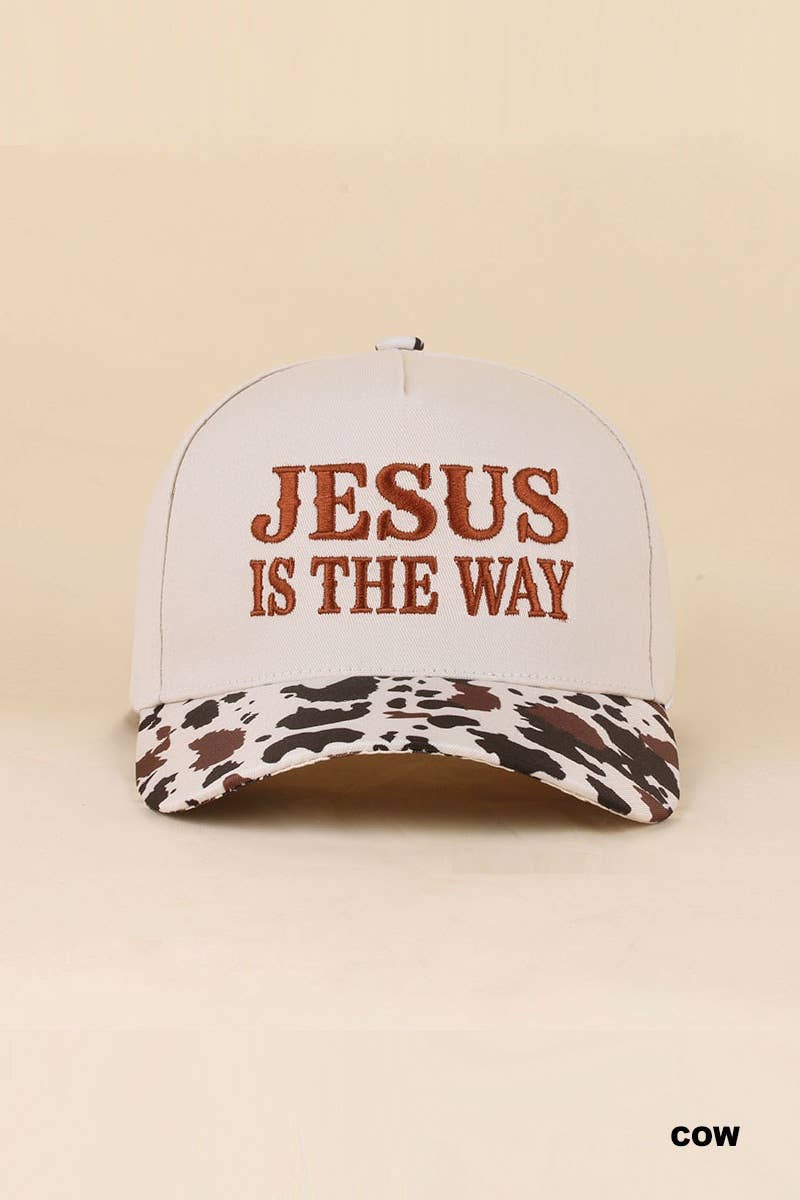 Jesus Is The Way Hat