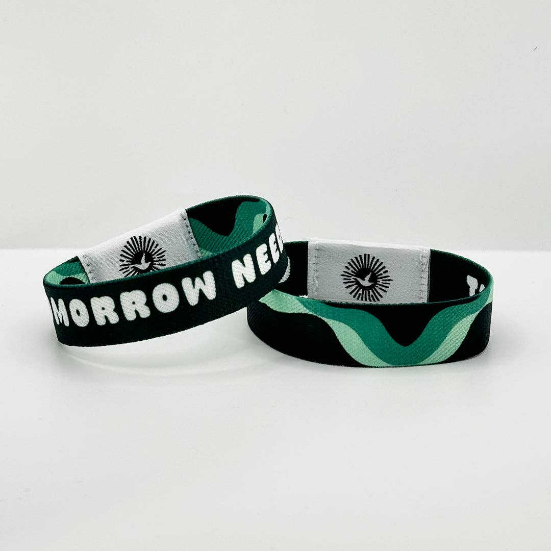 Tomorrow Needs You NFC Positivity Bracelet