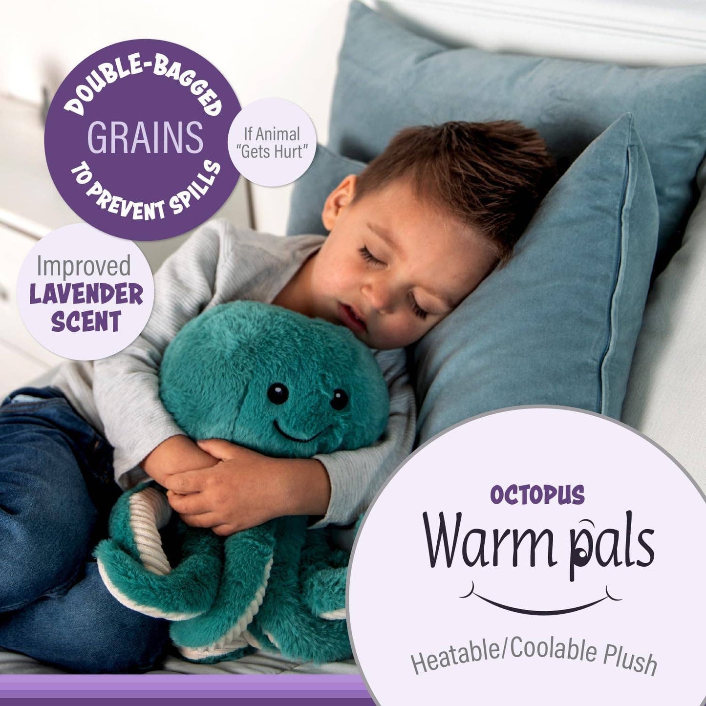 Ollie Octopus Warm Pal