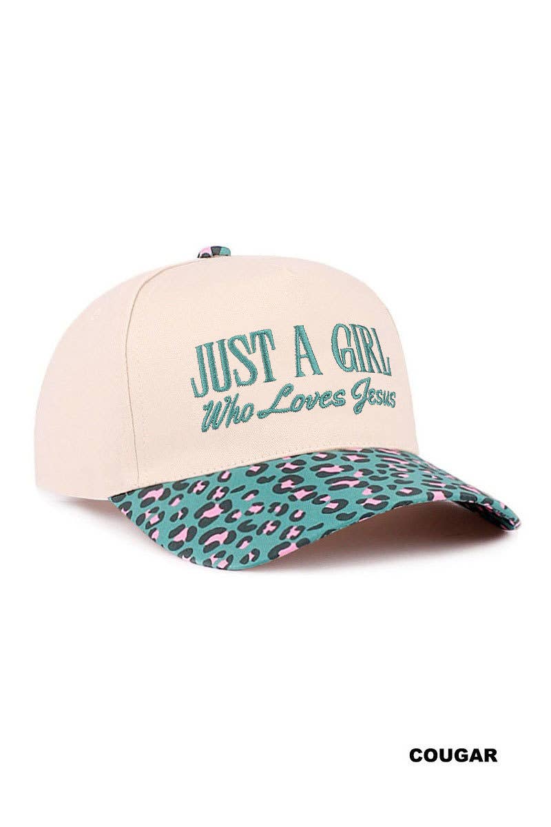 Just A Girl Who Loves Jesus Hat