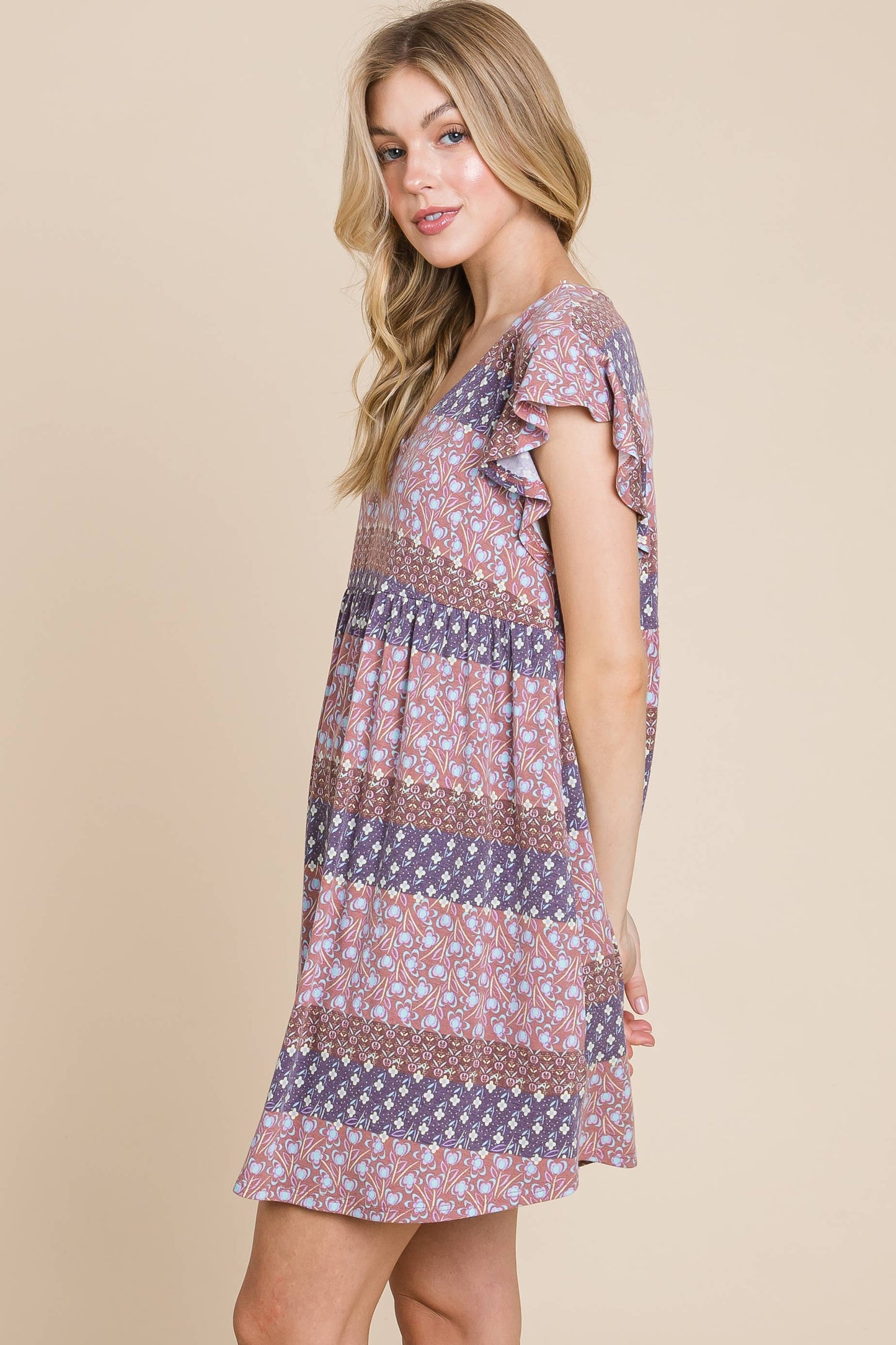 Floral Babydoll Dress