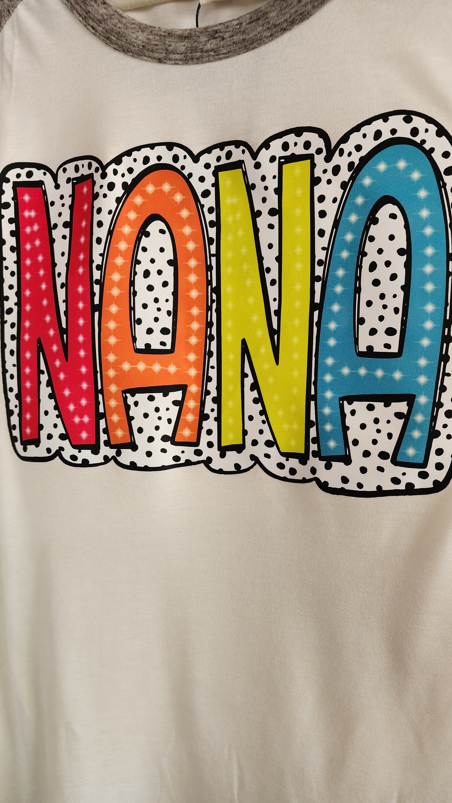 NANA Raglan Tee with Spot design