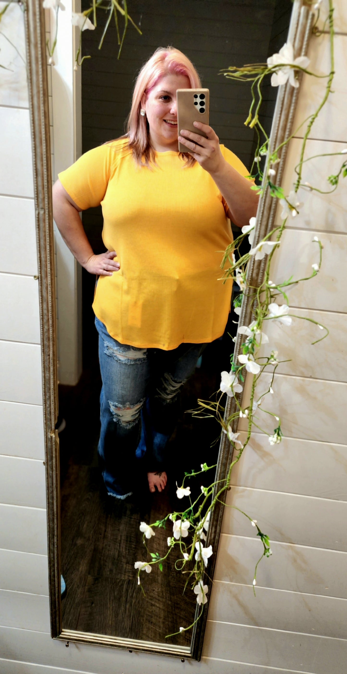 Judy Blue High Waisted Destroy Fray Hem Bootcut