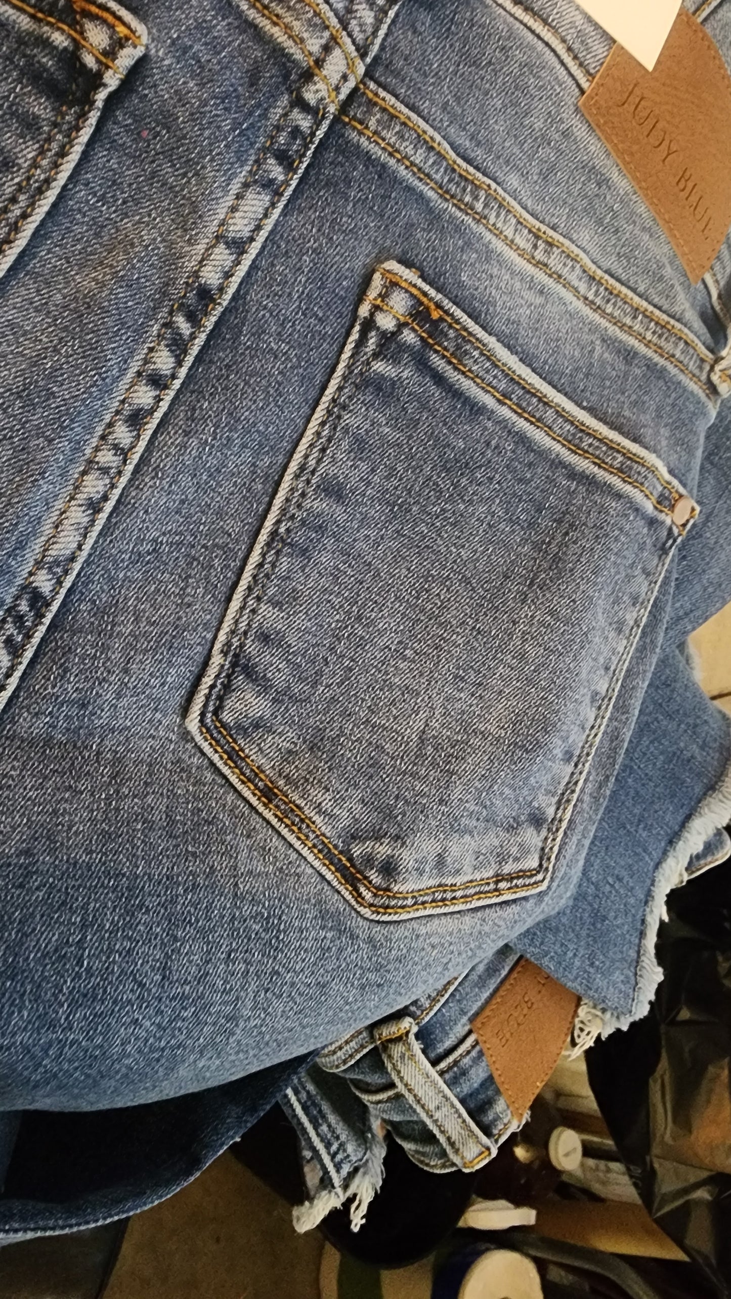 Judy Blue High Waisted Destroy Fray Hem Bootcut