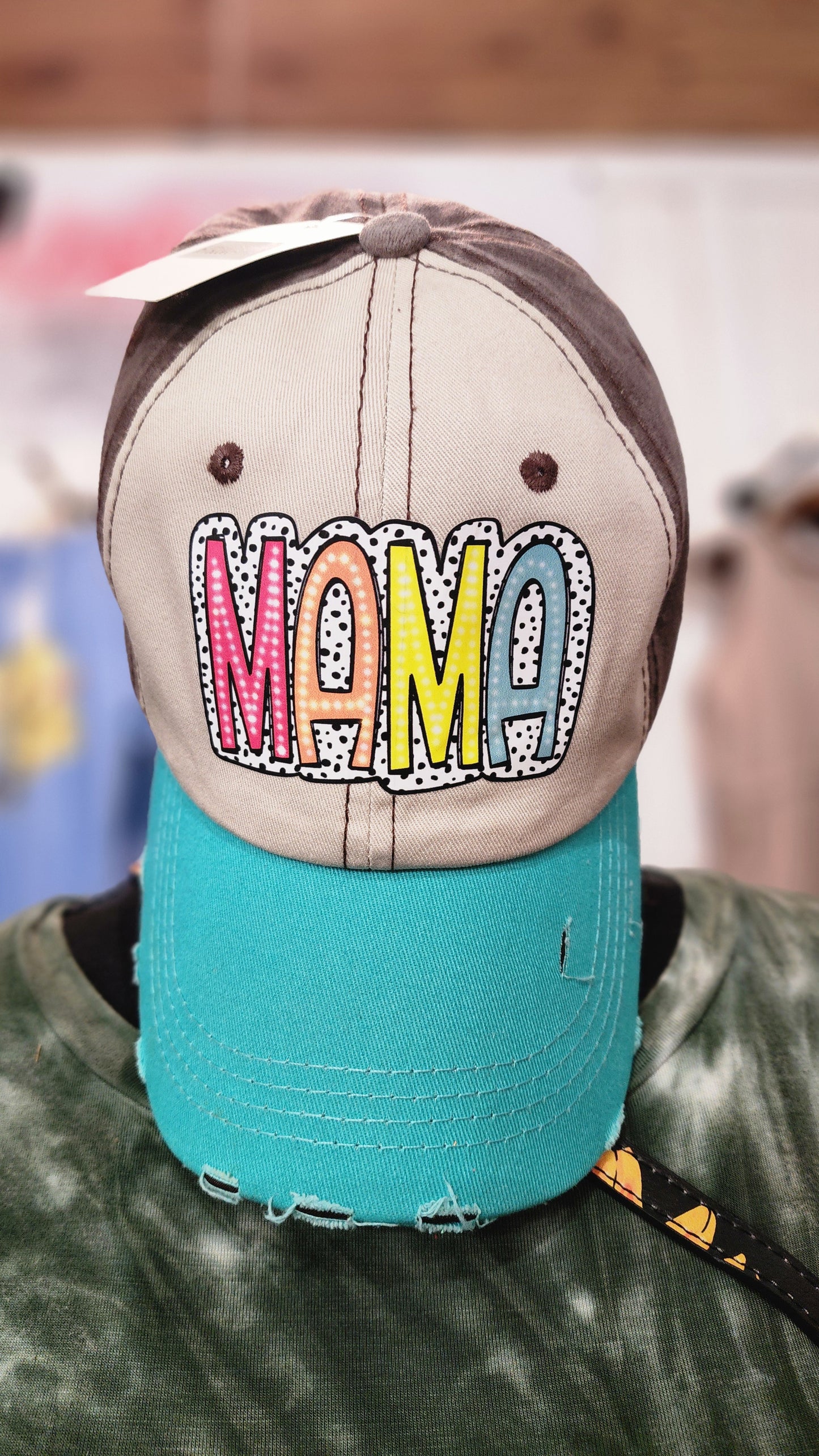 Mama Hat For The Beach, Lake, Pool, And Games