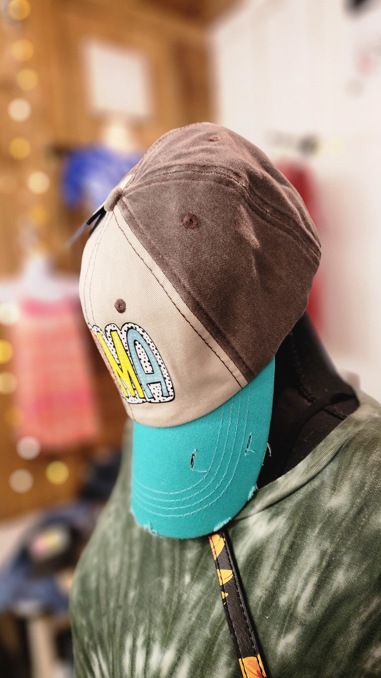 Mama Hat For The Beach, Lake, Pool, And Games