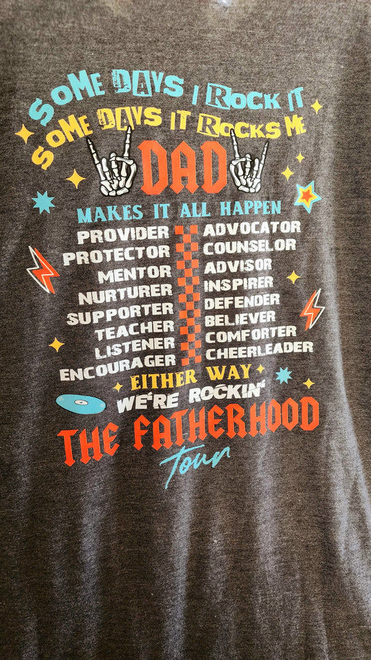 Dad Tour Rocker Graphic Tee