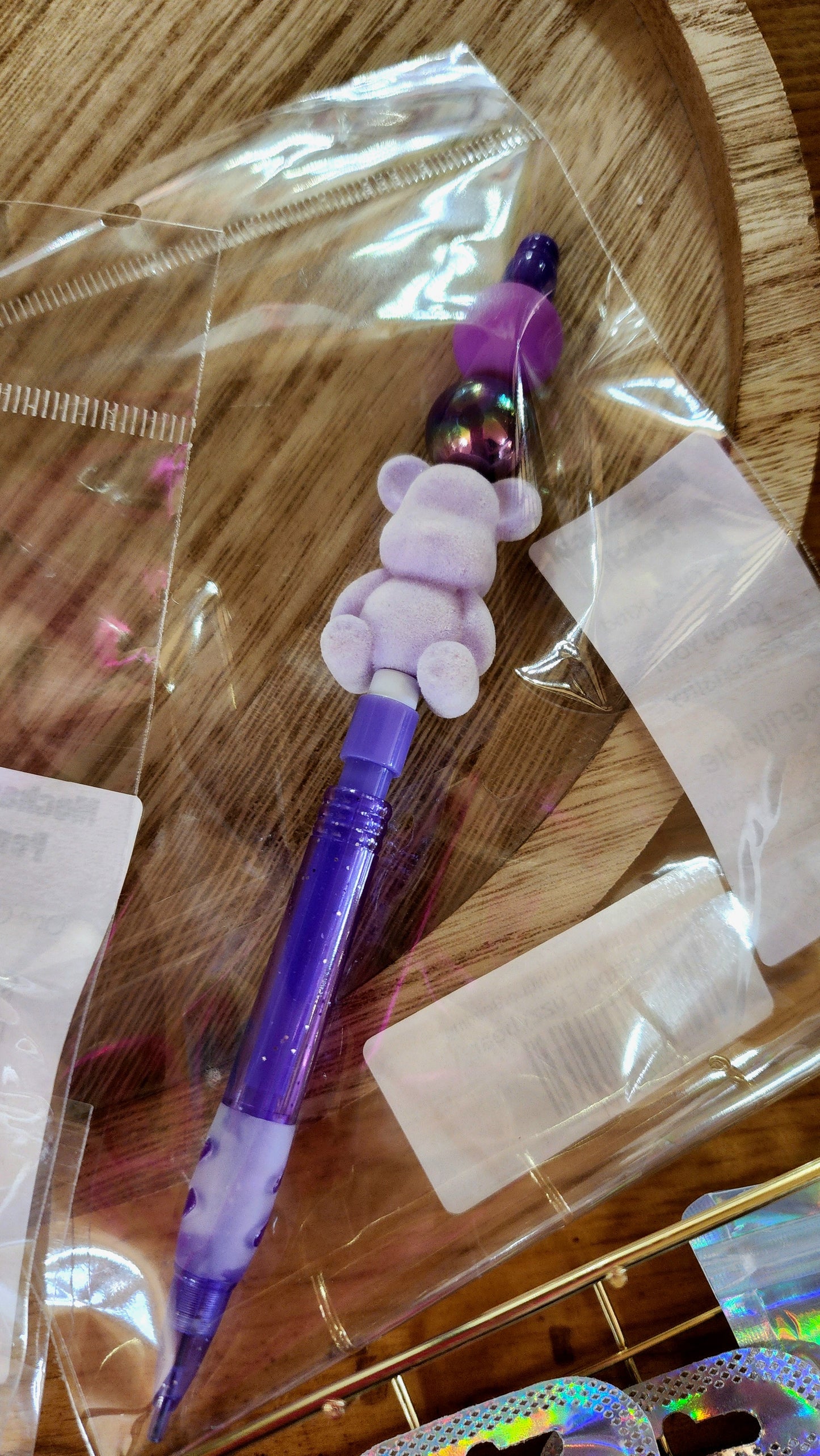 Mechanical Pencil With Unique Beading