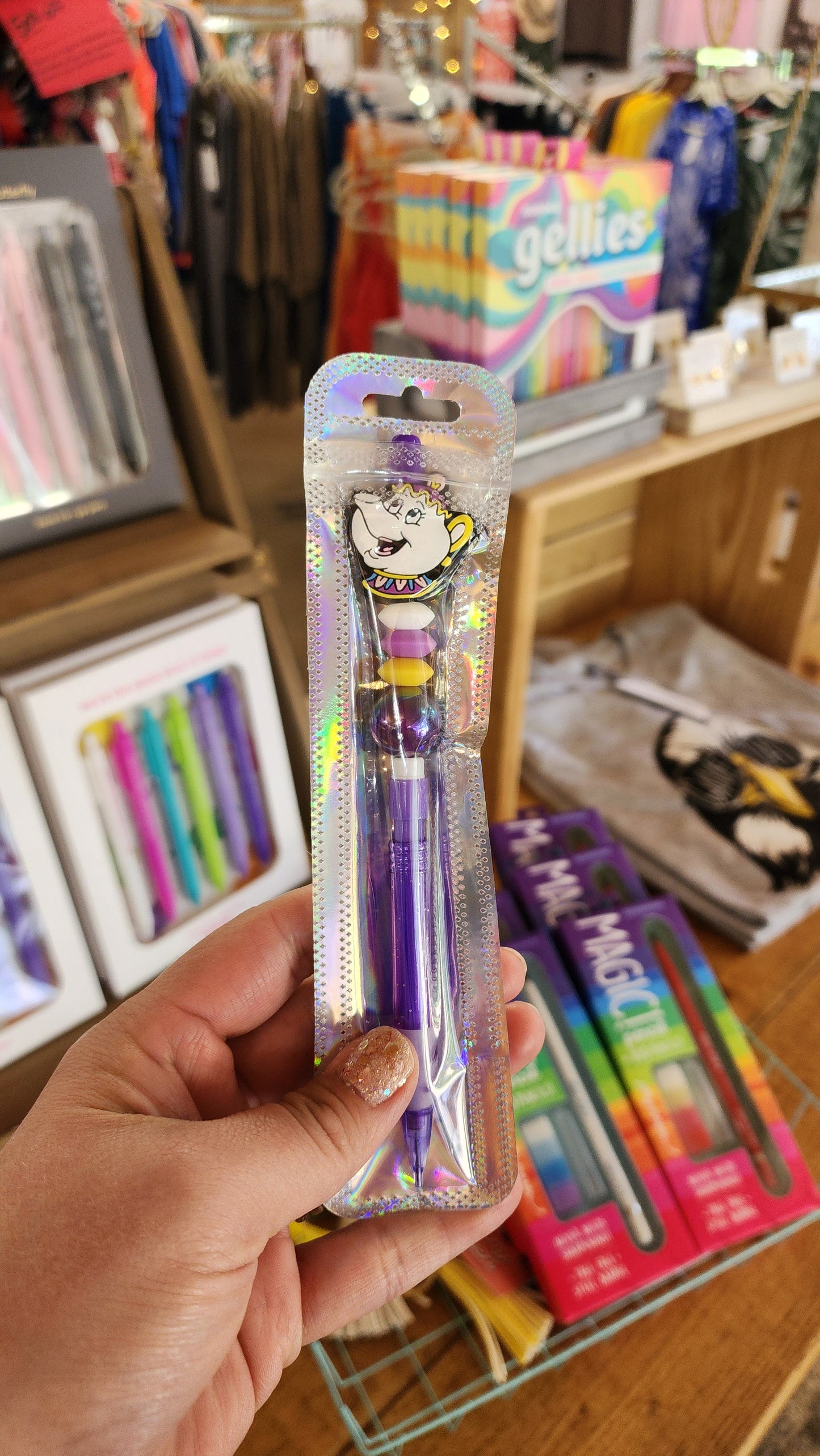Mechanical Pencil With Unique Beading