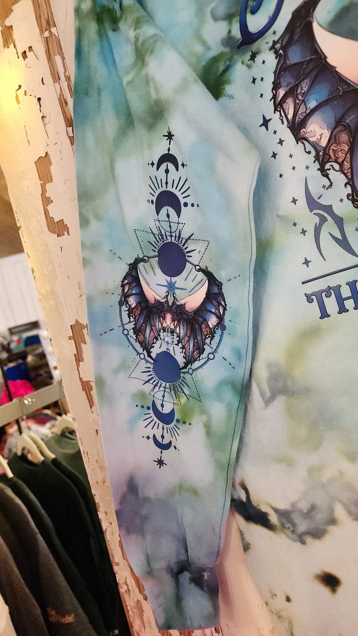 Azriel Long Sleeve Tie Dye Tee