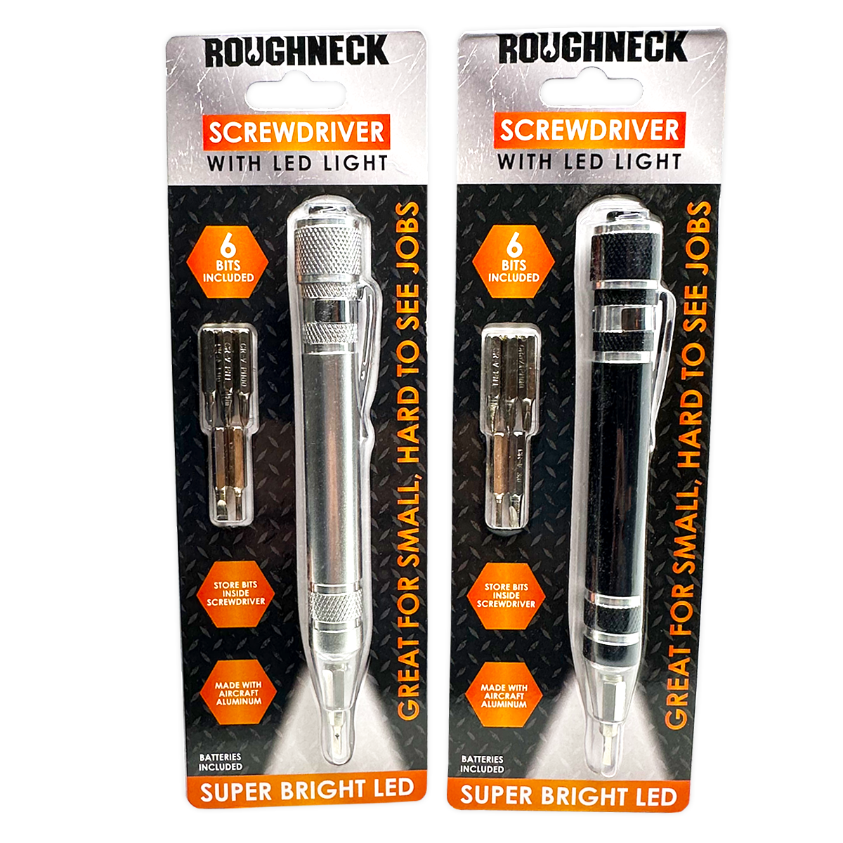 Screwdriver with LED Light