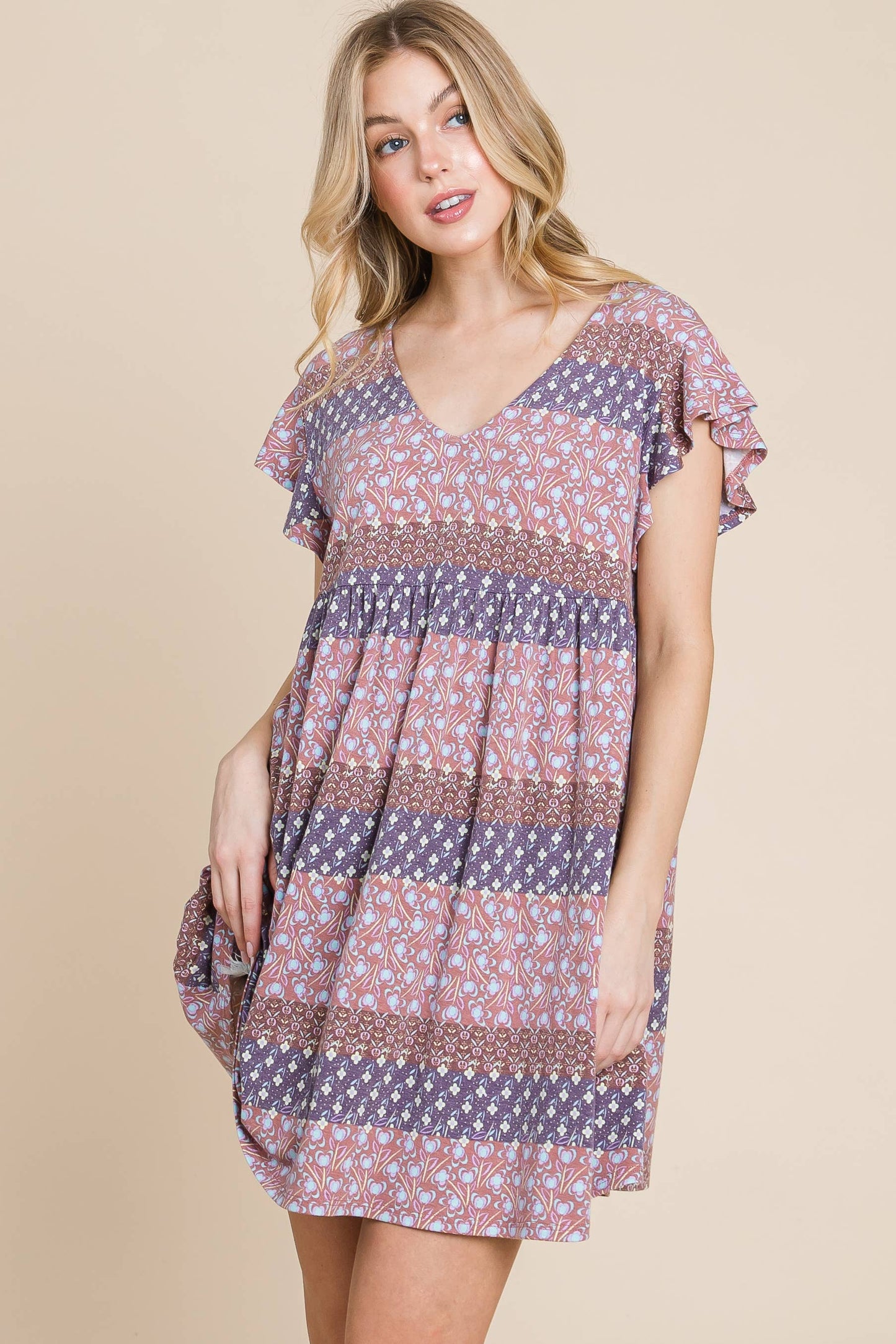 Floral Babydoll Dress