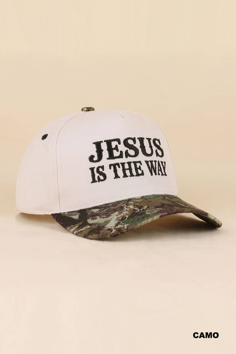 Jesus Is The Way Hat