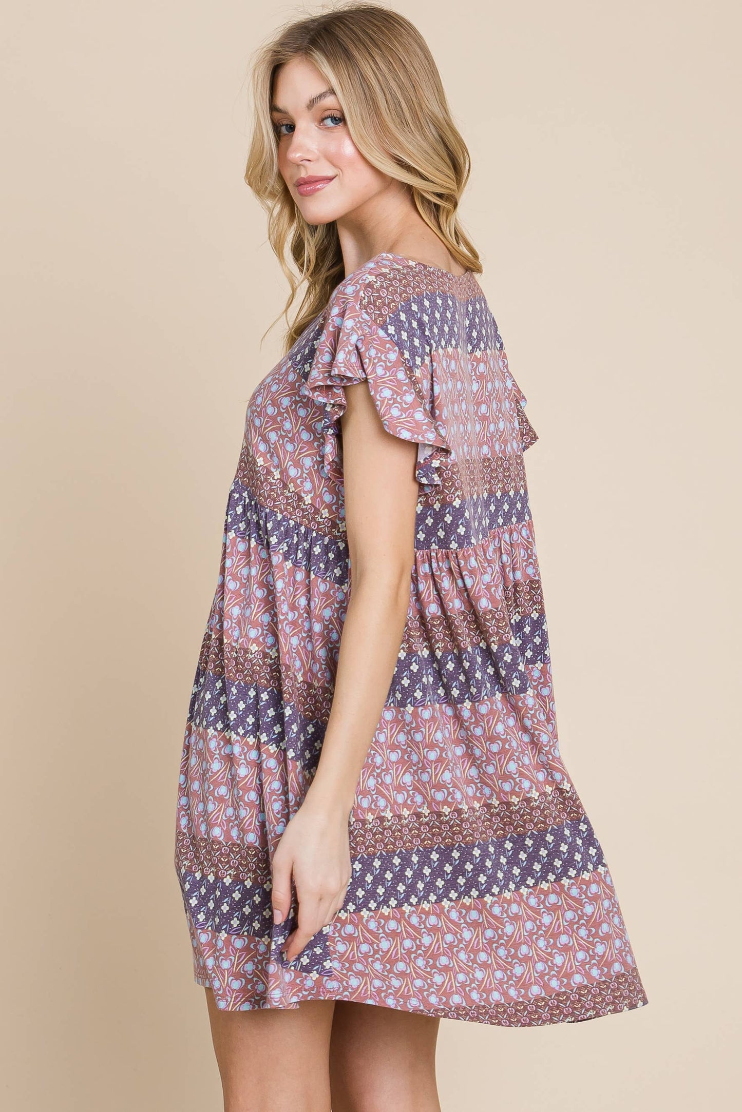 Floral Babydoll Dress