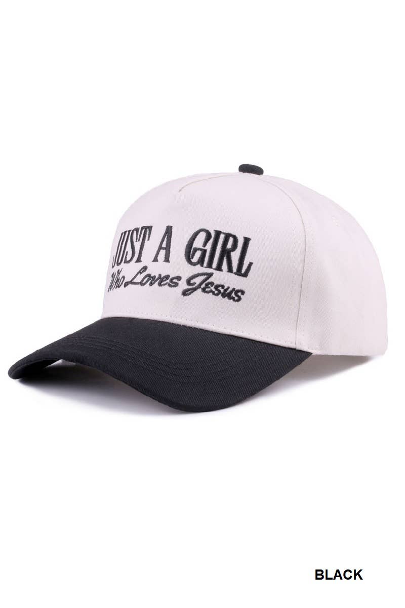 Just A Girl Who Loves Jesus Hat