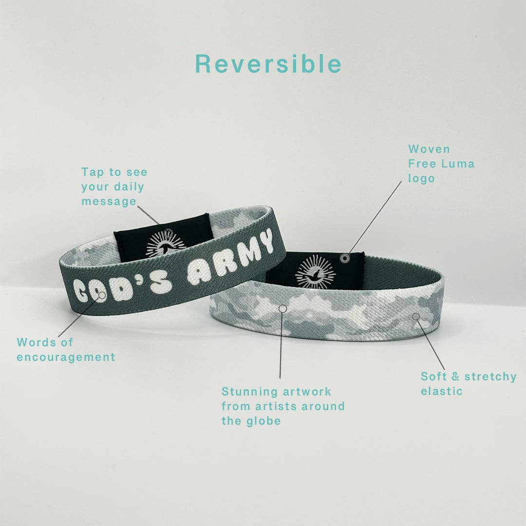God's Army NFC Bible Verse Bracelet
