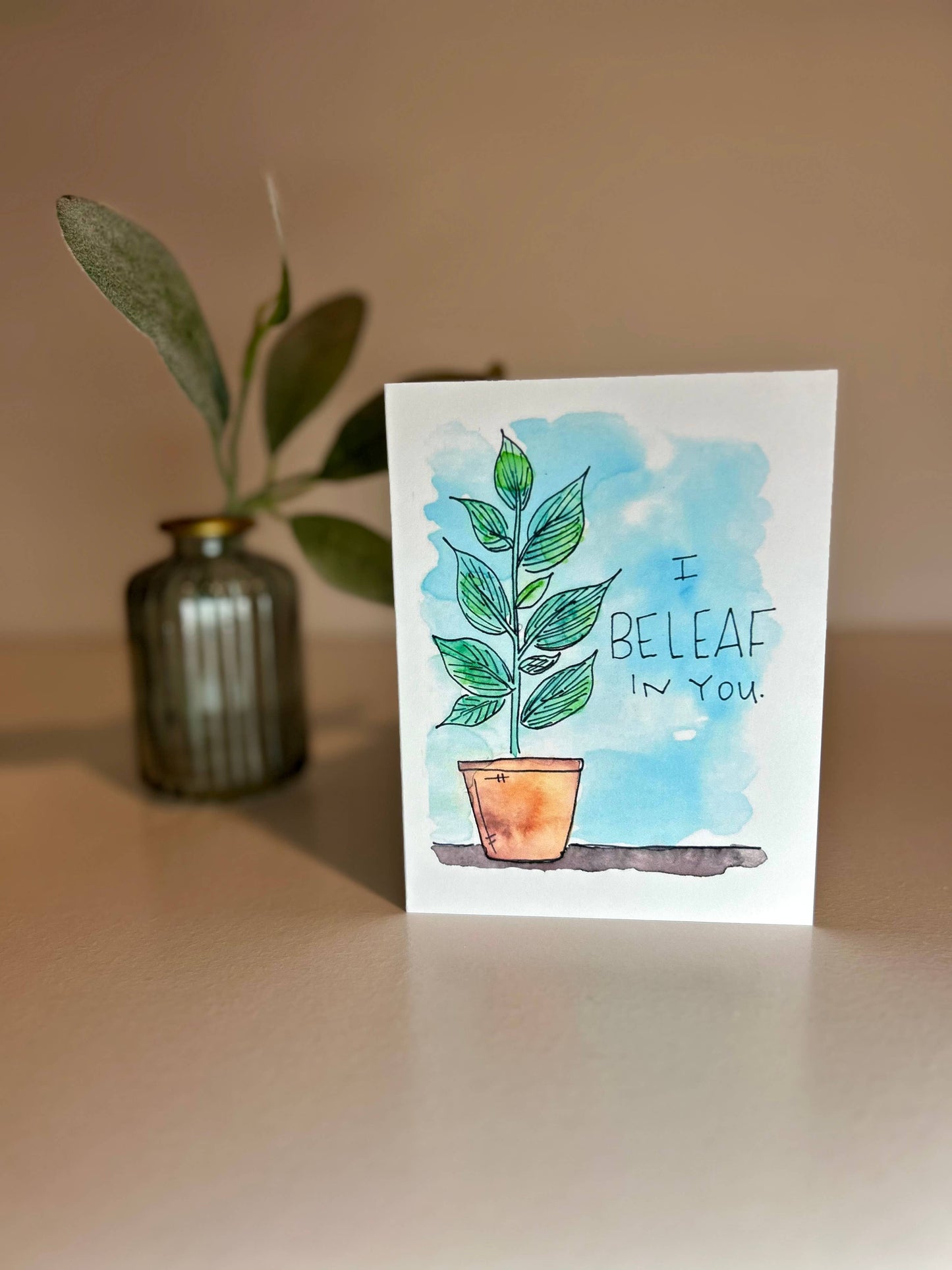 Positive Plants 🪴  Encouragement Card
