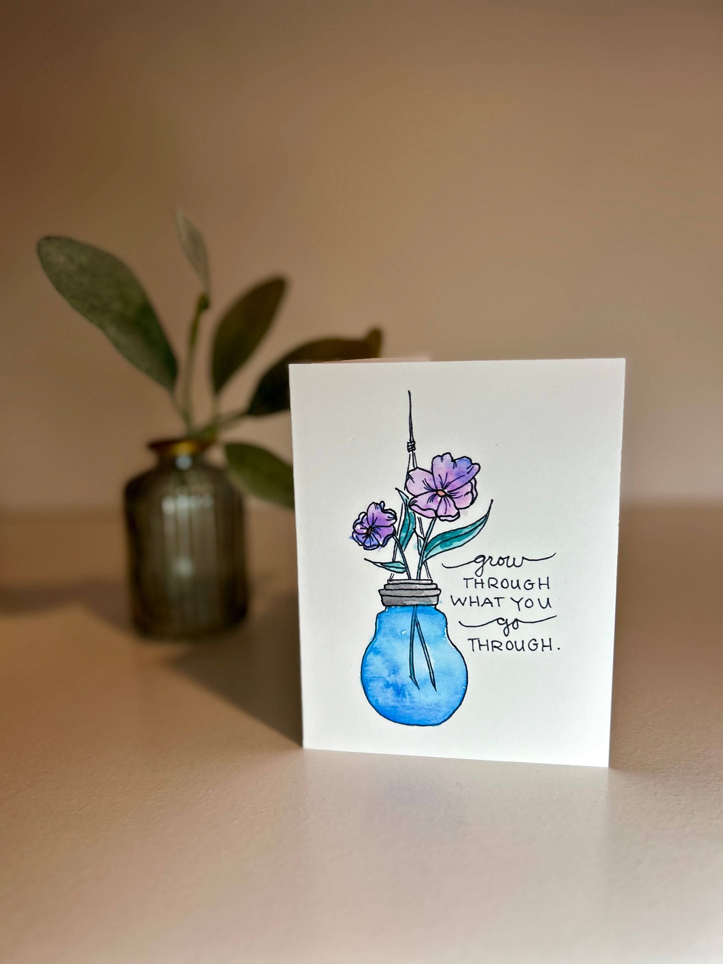 Positive Plants 🪴  Encouragement Card