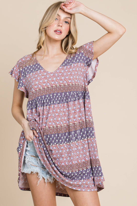 Floral Babydoll Dress