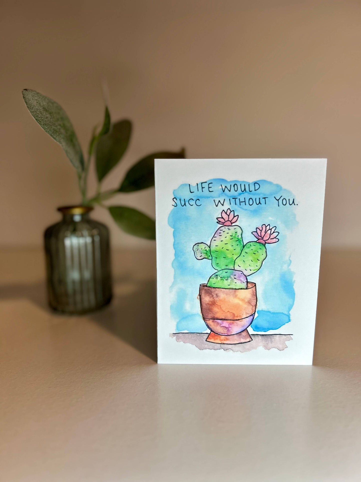Positive Plants 🪴  Encouragement Card