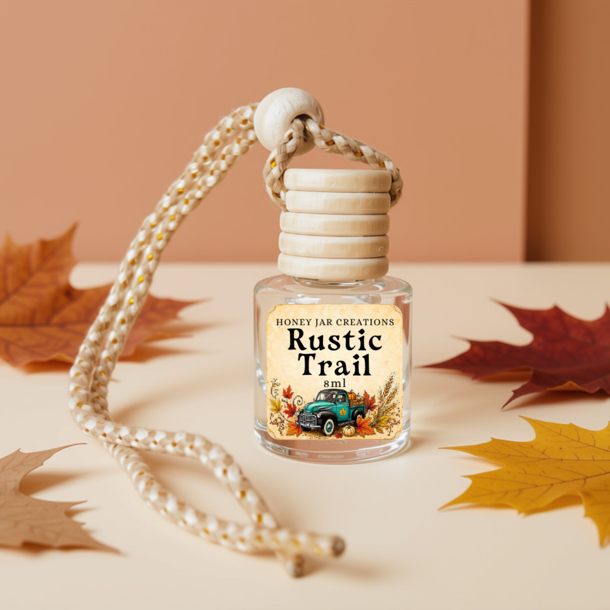 Rustic Trail | Fall-Inspired | Hanging Car Diffuser