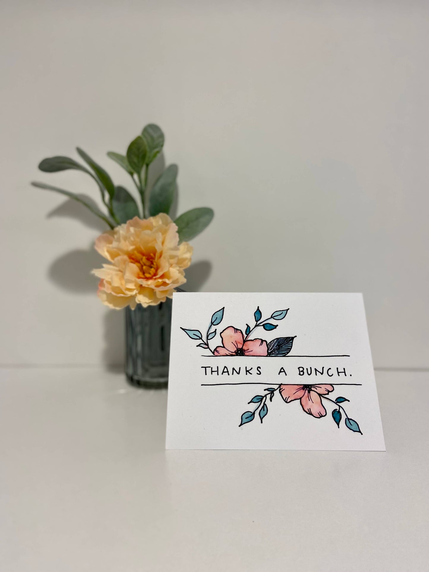 Thank You "Floral" Card