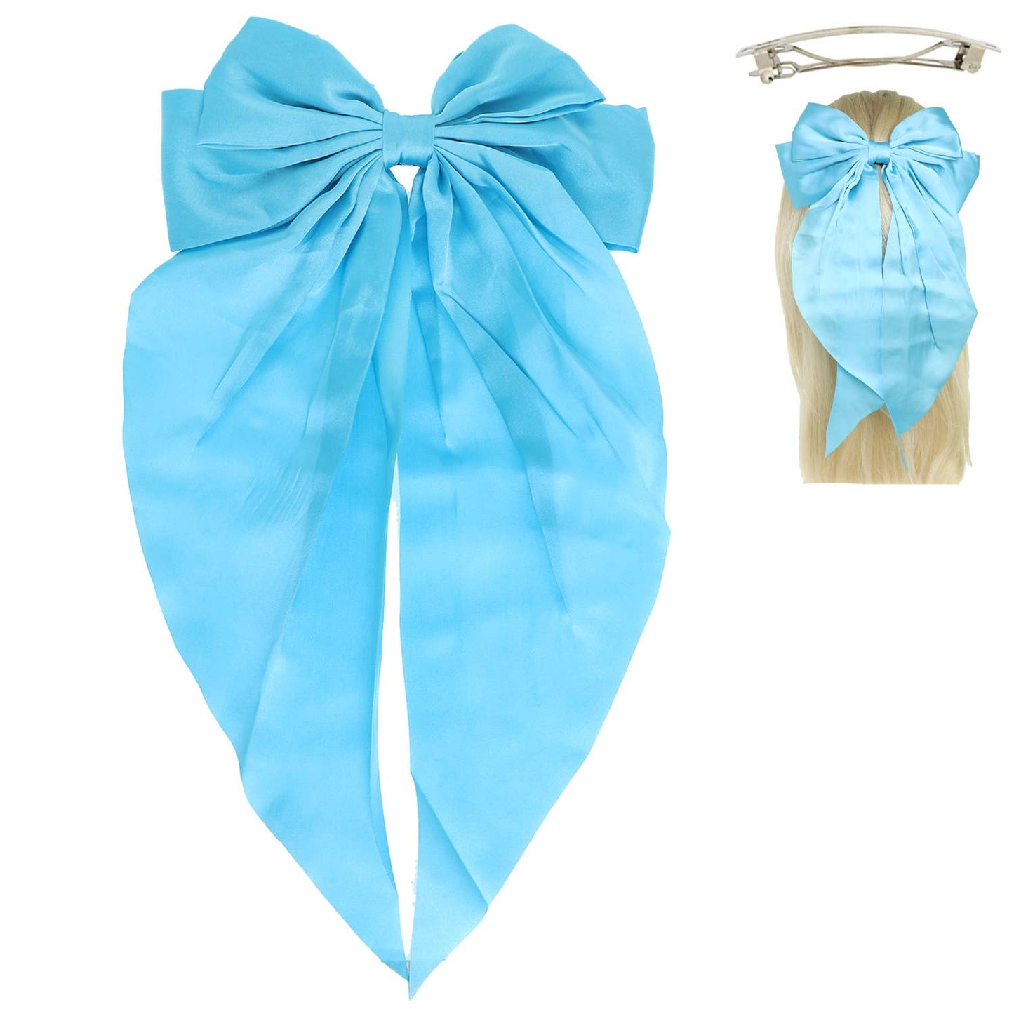 Coquette Bow Barrette Hair Clip