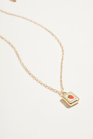 Strawberry Vintage Necklace