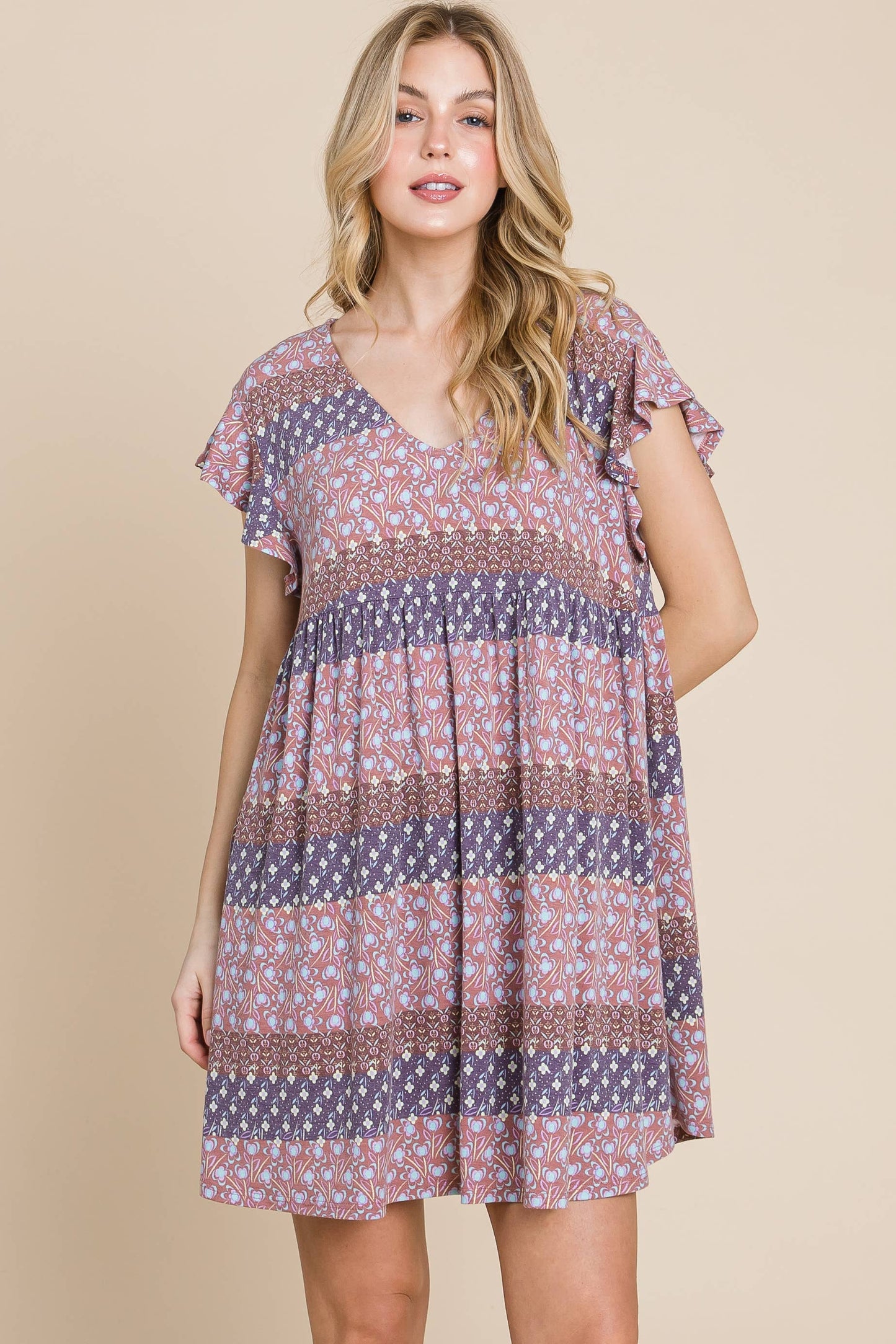 Floral Babydoll Dress