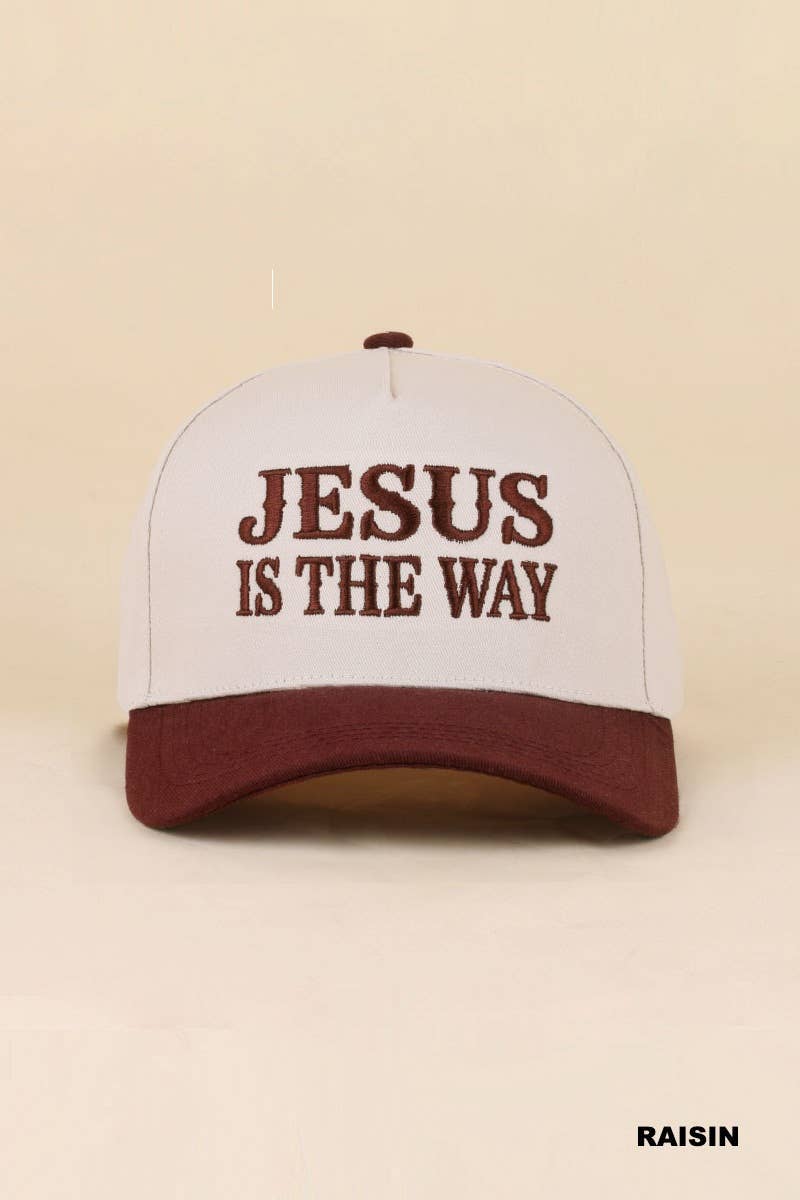 Jesus Is The Way Hat