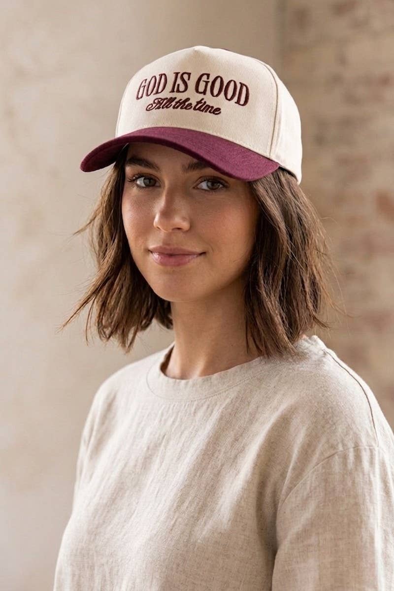 `Two Tone Cap Trucker Hat