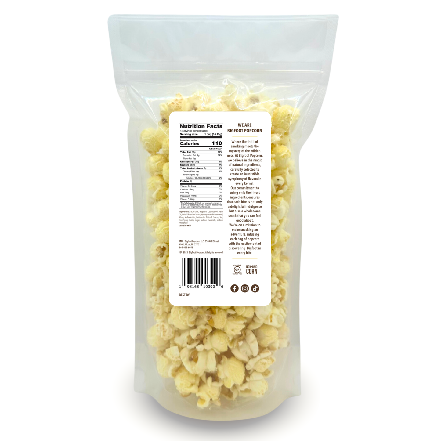 White Cheddar Gourmet Popcorn