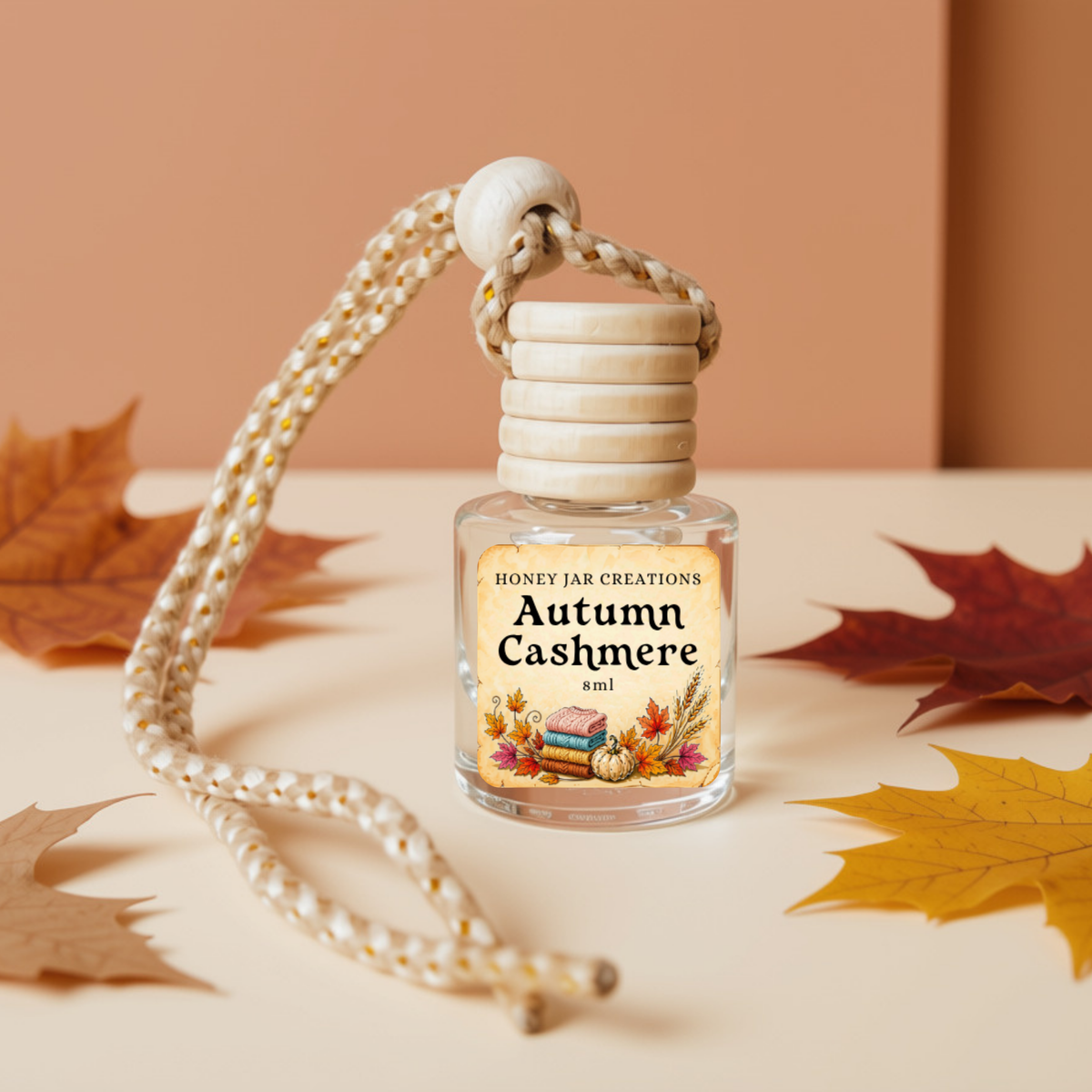 Autumn Cashmere | Fall-Inspired | Hanging Car Diffuser