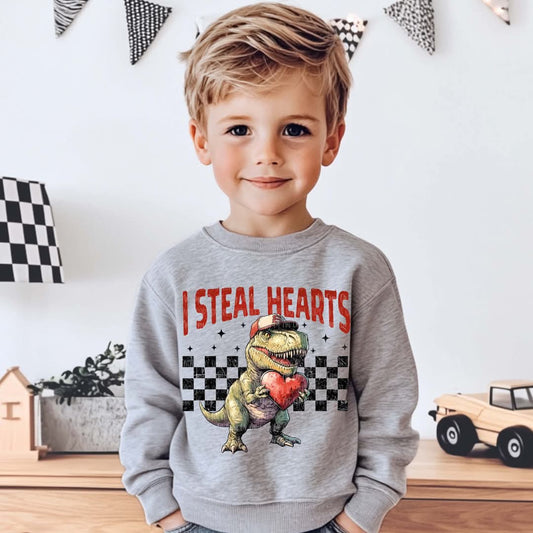I Steal Hearts Kid Sweatshirt