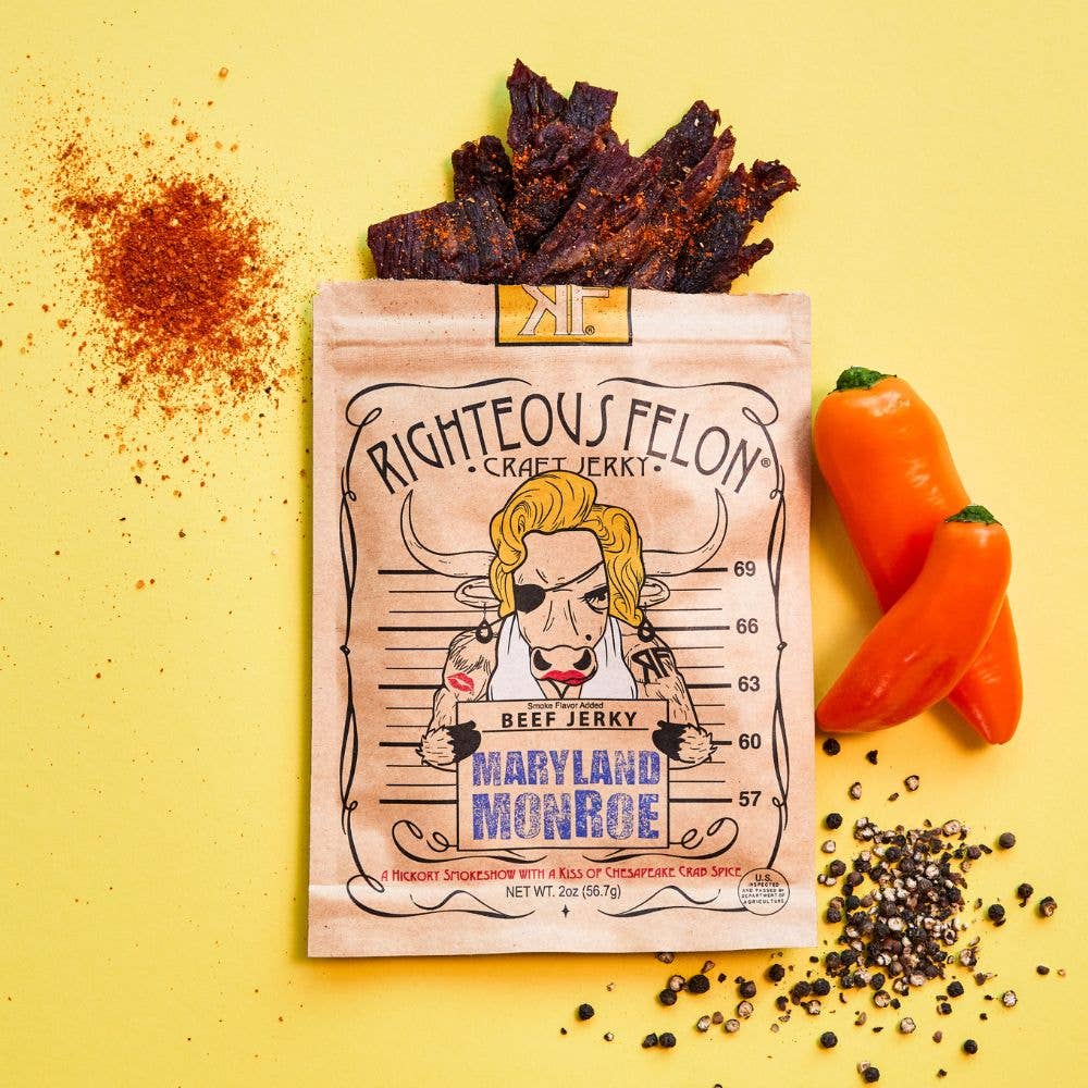 Maryland Monroe Beef Jerky 2oz