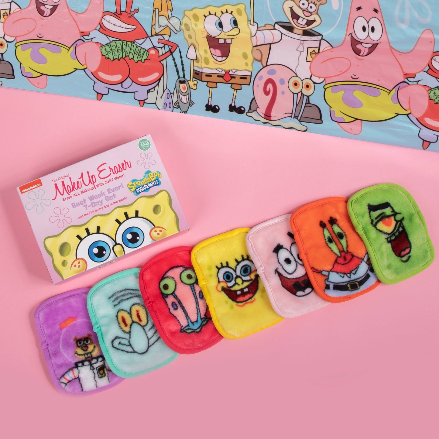 SpongeBob 7-Day Set | MakeUp Eraser