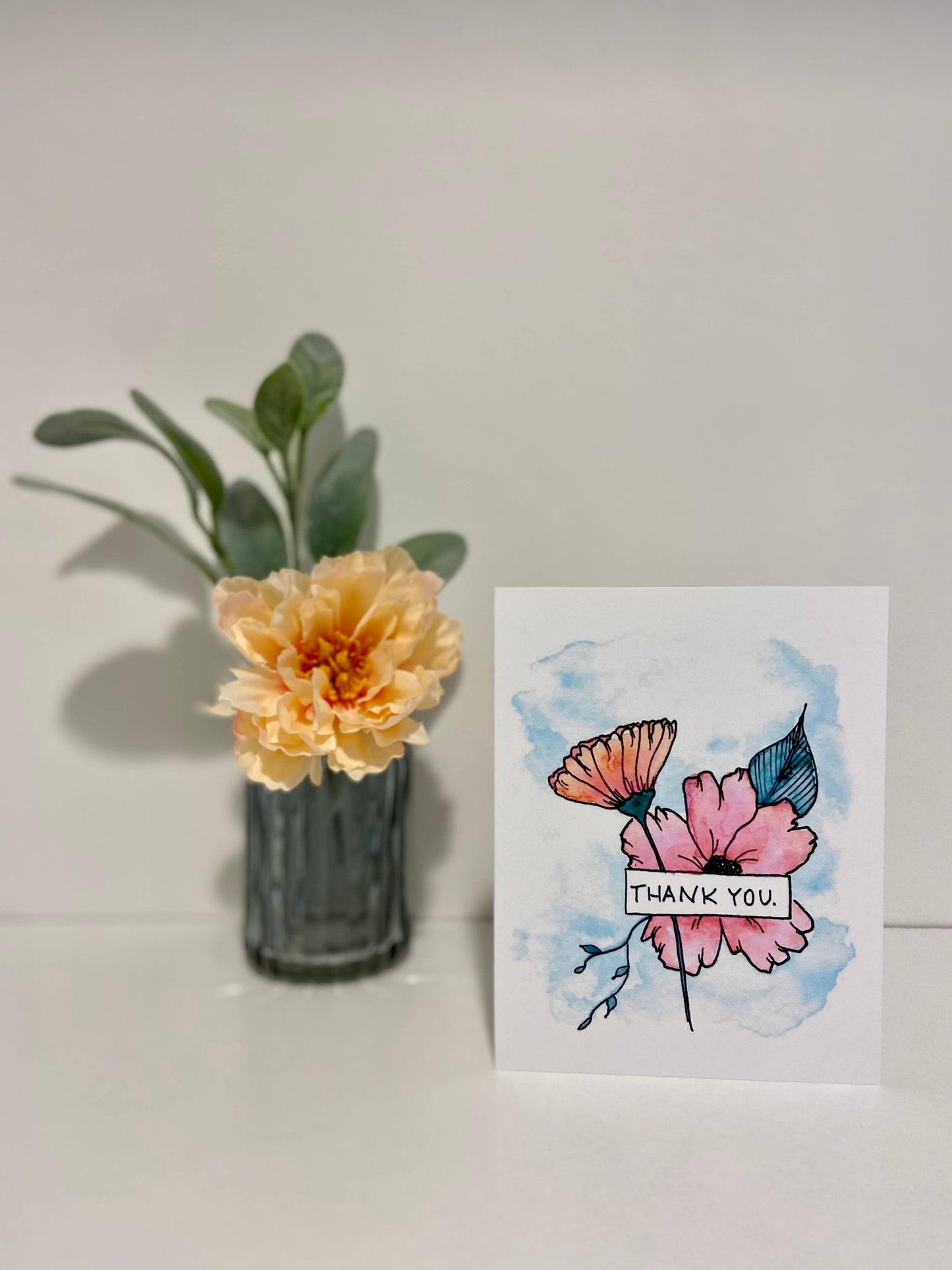 Thank You "Floral" Card
