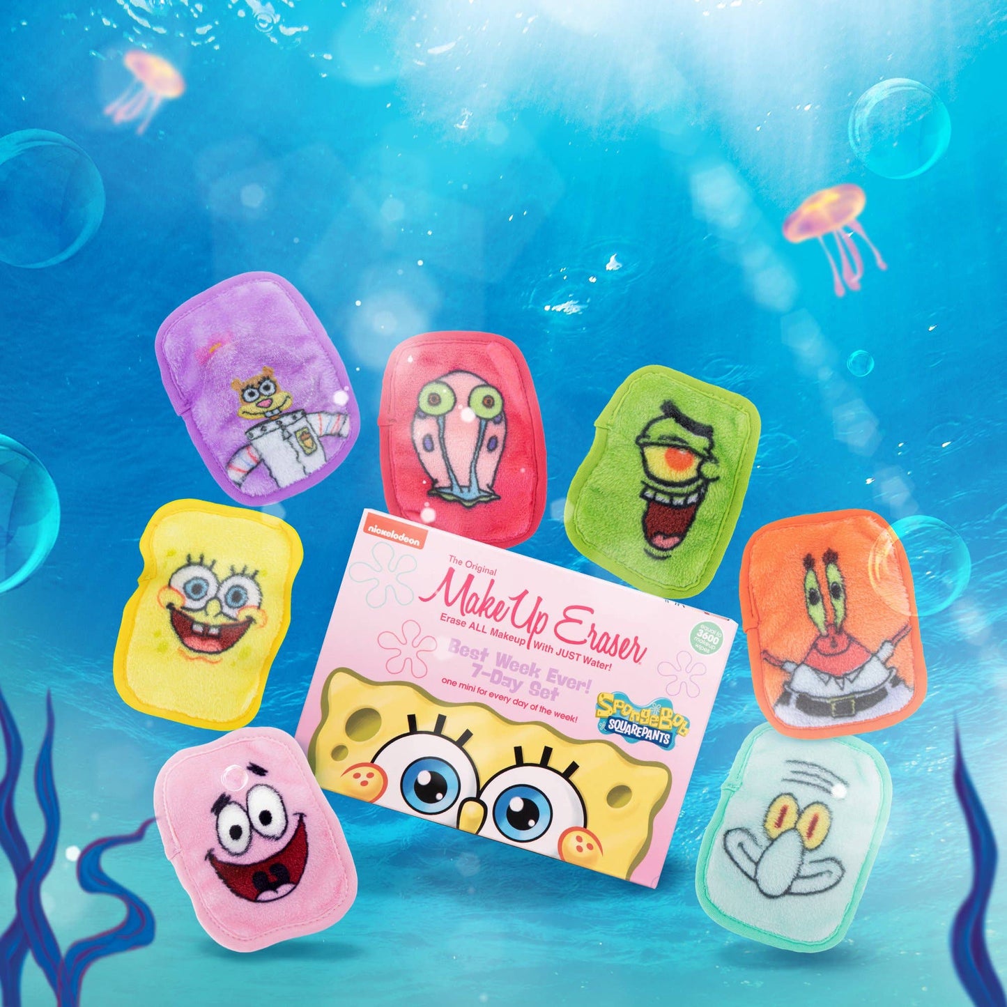 SpongeBob 7-Day Set | MakeUp Eraser
