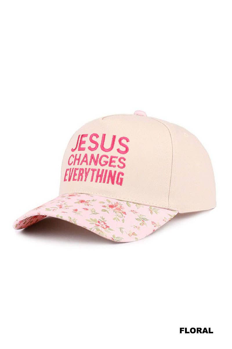 Jesus Changes Everything Hat