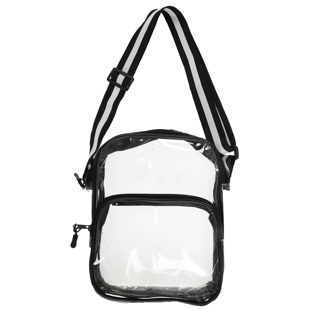 Clear Transparent Stadium Approved Crossbody Bag