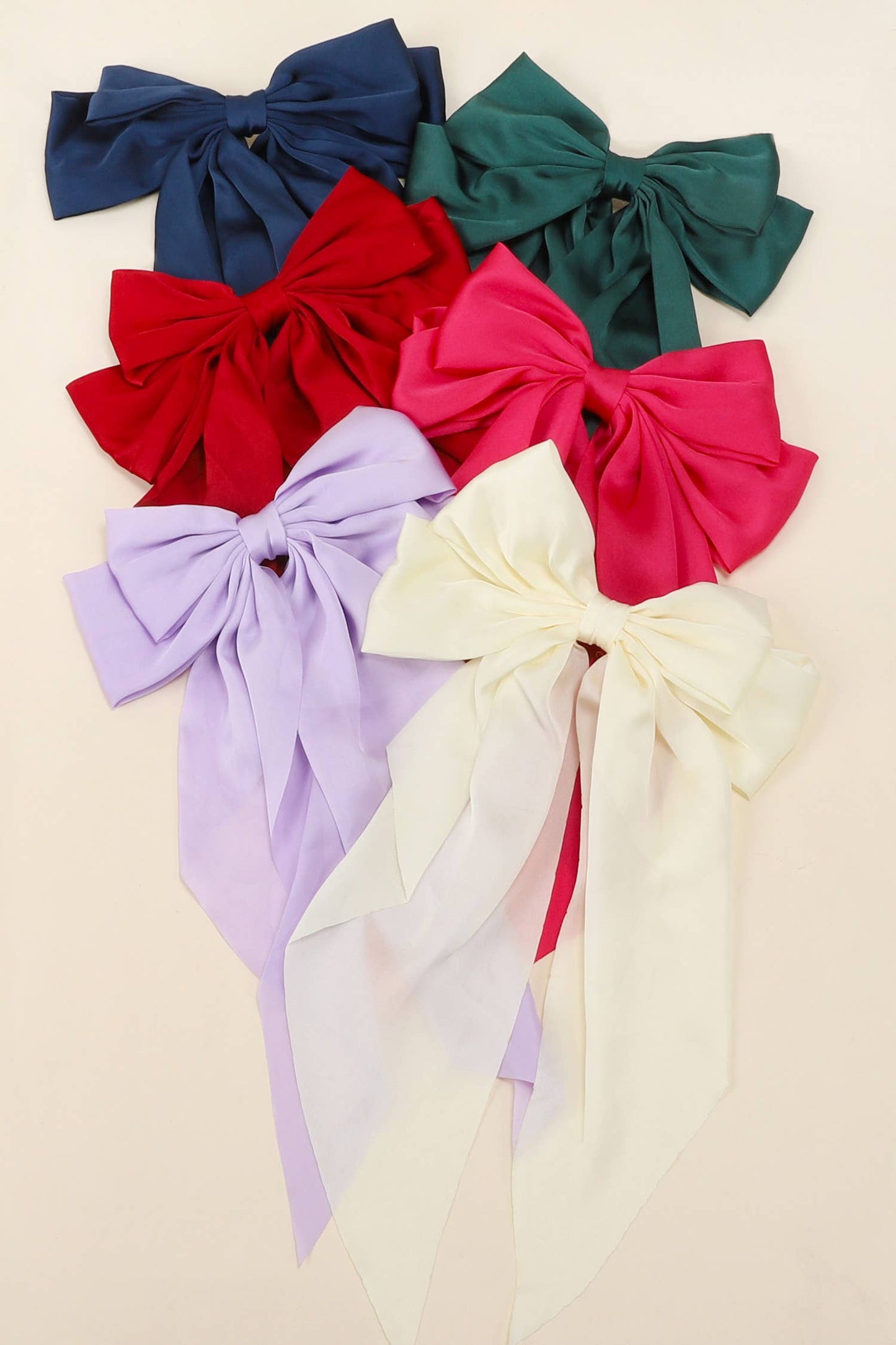 Coquette Bow Barrette Hair Clip