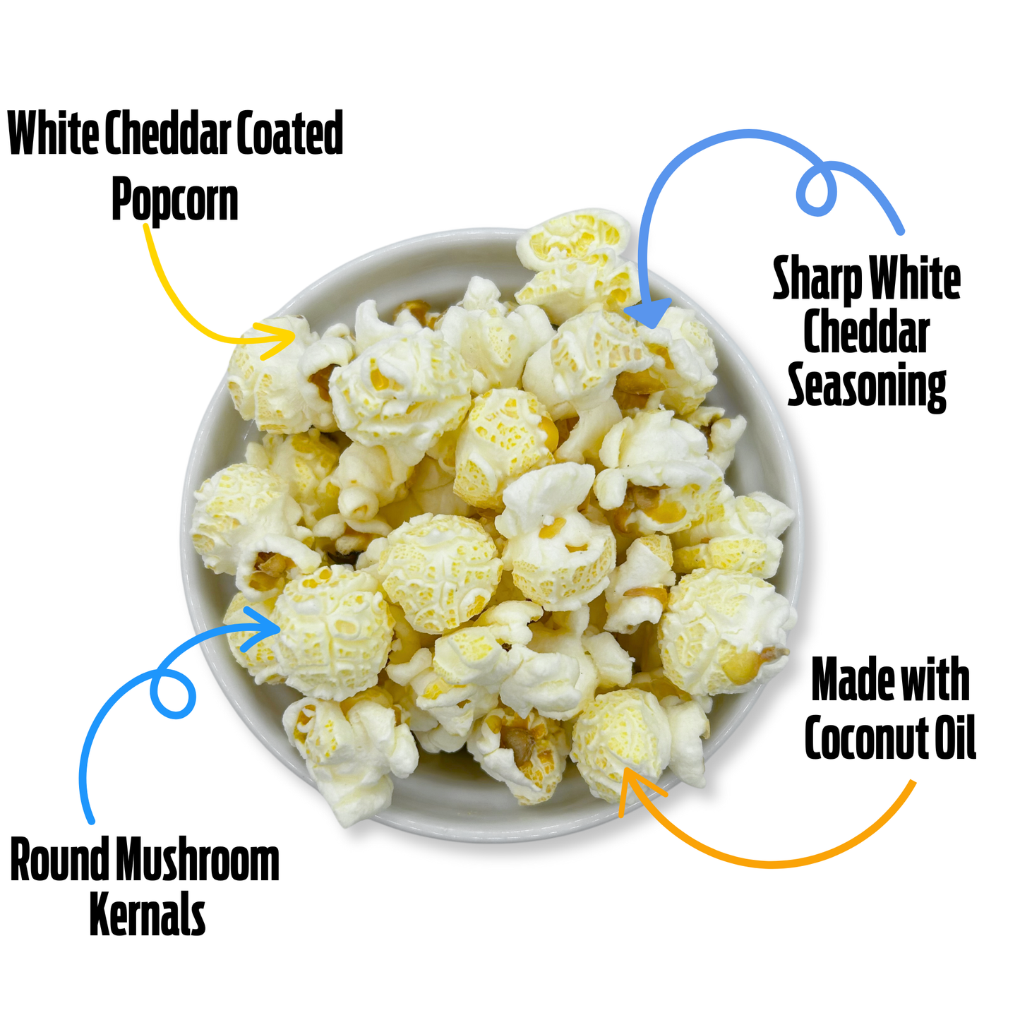 White Cheddar Gourmet Popcorn