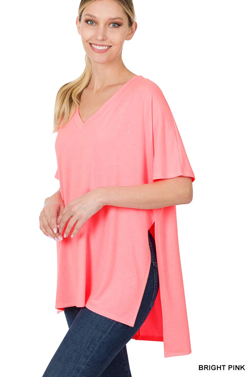Premium Rayon Tunic w/ side-slit